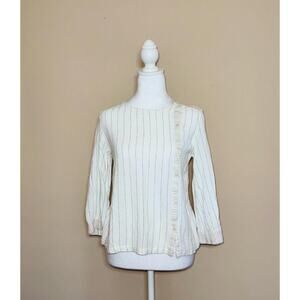 WRAP blouse, vintage blouse, country core, whimsical blouse, soft shirt